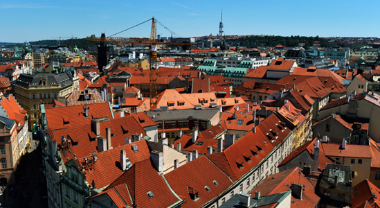 Praha panorama